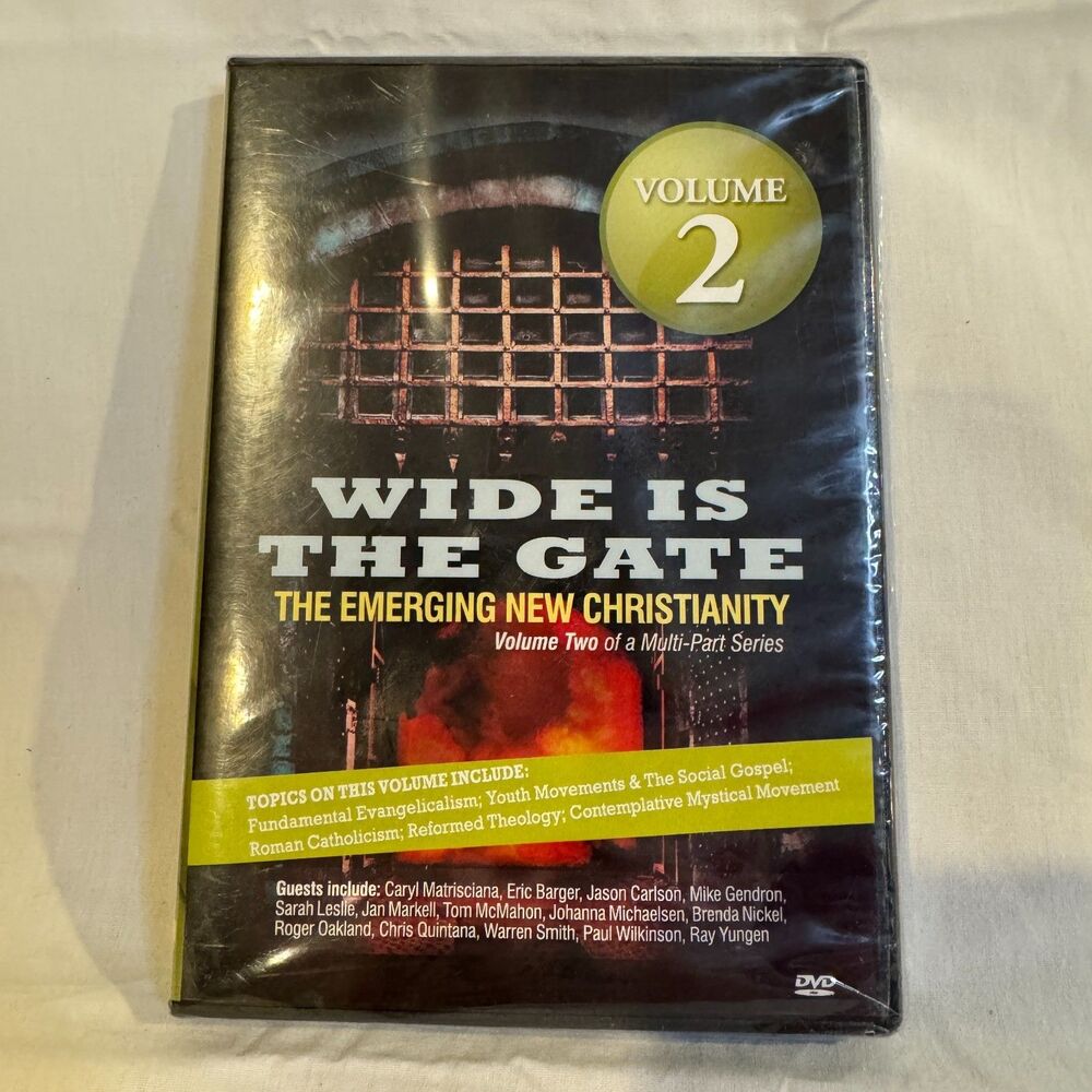 Wide Is The Gate Volume 2 DVD Emerging New Christianity New Sealed Caryl Poduct